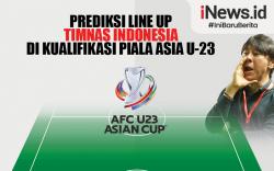 Infografis Prediksi Line Up Timnas Indonesia  di Kualifikasi Piala Asia U-23