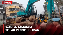 Ribuan Meter Bangunan di Tamansari Jakbar Bakal Dirobohkan, Ratusan Warga Tolak Penggusuran
