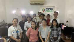 Para Peserta Sambut Baik Pelatihan Desain dari MNC Peduli