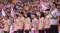 Ridwan Kamil Saksikan Pemecahan Rekor Semaphore dan Peserta Tongkat di HUT Pramuka Jabar<