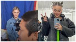 Viral Agnez Mo Kepergok Urus KTP Elektronik Sendiri di Kelurahan, Netizen Salfok Gaya Busananya