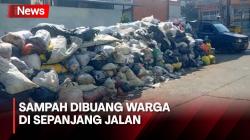 Sampah Menggunung di Kota Cimahi, Imbas Terbakarnya TPA Sarimukti<