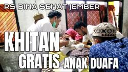 RS Bina Sehat Jember Layani Khitan Gratis untuk Anak Duafa, Kerjasama dengan Ponpes Salafiyah Syafi’iyah Asyhariyah Balung