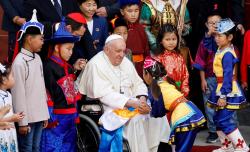 Paus Fransiskus Kunjungi Mongolia, Disambut Meriah Masyarakat