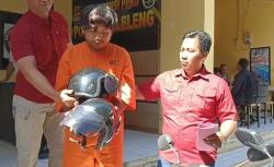 Pemuda di Buleleng Curi 250 Helm di Kampus lalu Dijual Lagi secara Online