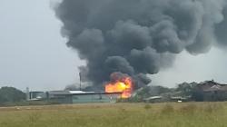 Stasiun Pengisian Elpiji di Indramayu Meledak dan Terbakar, Pekerja-Warga Panik Selamatkan Diri
