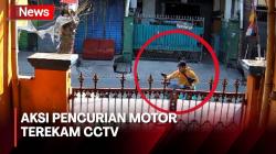 Aksi Pencurian oleh Pria Bertato Terekam CCTV dan Viral di Medsos