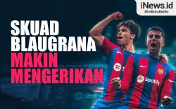 Infografis Skuad Blaugrana Makin Mengerikan