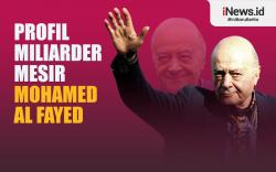 Infografis Profil Mohamed Al Fayed Miliarder Mesir Meninggal Dunia