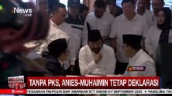 PKS Absen saat Deklarasi Anies-Cak Imin di Surabaya<