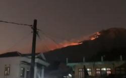 Kebakaran Hutan Landa Lereng Gunung Sumbing