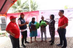 IFG Bike Charity, Ratusan Warga Pesisir Pangandaran Dapat Bansos dan Sembako