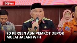 Tangani Polusi Udara, Mulai Senin Besok 70 Persen ASN Pemkot Depok Jalani WFH