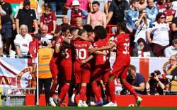 Hasil Liga Inggris 2023/2024: Liverpool Gilas Aston Villa,Szoboszlai Cetak Gol Perdana