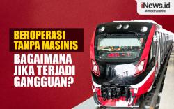 Infografis LRT Jabodebek Beroperasi Tanpa Masinis, Bagaimana Jika Terjadi Gangguan?