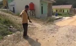 Gegara Pasang Portal Jalan, 2 Warga Bandarlampung Dibacok Developer 