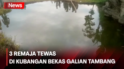 3 Remaja di Banyumas Tewas Tenggelam di Kubangan Bekas Galian Tambang 