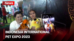 Antusias Warga Padati Pameran Indonesia International Pet Expo 2023 