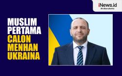 Infografis Rustem Umerov, Muslim Pertama yang Bakal Menjadi Menhan Ukraina