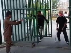 Demo Kasus Korupsi Pertambangan di Kejati Sultra Ricuh, Massa Aksi Diserang Sekelompok OTK