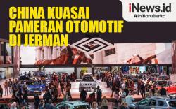Infografis China Kuasai Pameran Otomotif di Jerman
