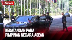 Jokowi-Iriana Sambut Kedatangan Para Pimpinan Negara di KTT ASEAN ke-43 