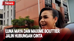 Luna Maya dan Maxime Bouttier Resmi Berpacaran, Melaney Ricardo jadi Saksi  