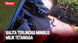 Ngeri! Balita 2 Kali Terlindas Minibus Milik Tetangganya di Makassar