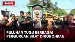 Puluhan Tugu Berbagai Perguruan Silat Dirobohkan karena Picu Konflik di Jombang