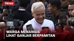 Warga Berlinang Air Mata Lihat Ganjar Berpamitan