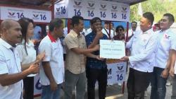 Partai Perindo Bagikan Gerobak Gratis dan KTA Berasuransi ke Pelaku UMKM di Jepara