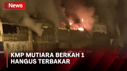 Ratusan Penumpang Termasuk Anak-Anak Masih Bertahan di Pelabuhan Indah Kiat Usai Kapalnya Terbakar