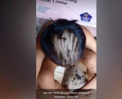 Viral Babinsa Cukur Rambut Asal-asalan Puluhan Siswa SMP di Purwakarta, Orang Tua Protes<