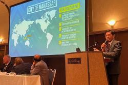 Jadi Narasumber Workshop Pajak ADB, Kepala Bapenda Makassar Paparkan Aplikasi Pakinta