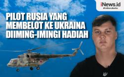 Infografis Pilot Rusia yang Membelot ke Ukraina Diiming-imingi Hadiah 