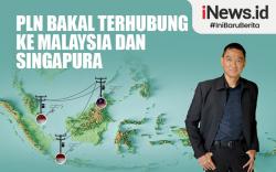 Infografis PLN Bakal Terhubung ke Malaysia dan Singapura
