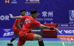 Hasil China Open 2023: Bagas/Fikri Tersingkir usai Dihajar Juara Dunia 2023