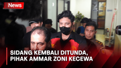Sidang Tuntutan Kasus Penyalahgunaan Narkoba Kembali Ditunda, Pihak Ammar Zoni Kecewa