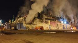 Kapal Feri KMP Mutiara Berkah 1 Terbakar di Merak, Lebih dari 12 Jam Api Belum Padam<