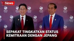 Pertemuan Bilateral Jokowi dan PM Jepang, Sepakat Tingkatkan Status Kemitraan
