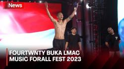 Panggung LMAC MUSIC FORALL FEST 2023 Dibuka oleh Penampilan Fourtwnty