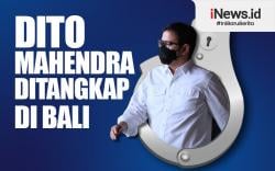 Infografis Dito Mahendra Ditangkap di Bali