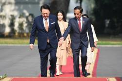Pertemuan Bilateral Presiden Jokowi dan Presiden Korsel Yoon Suk-yeol