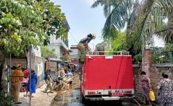 Kebakaran Landa Sejumlah Rumah di Koja Jakut saat Salat Jumat, 1 Orang Terluka