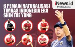 Infografis 6 Pemain Naturalisasi Timnas Indonesia era Shin Tae Yong