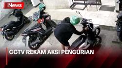 Motor Dikunci Setang Raib Digondol Maling dalam Hitungan Detik di Kelapa Gading