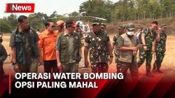 Operasi Water Bombing Karhutla Habiskan Rp150 Juta untuk Satu Jam