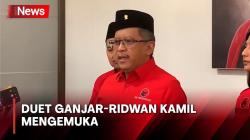Duet Ganjar-Ridwan Kamil Mengemuka, Ini Kata Sekjen PDIP<