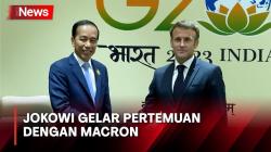 Jokowi Gelar Pertemuan dengan Macron, Ini Hal yang Dibahas
