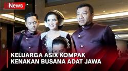 Keluarga Anang Hermansyah Kompak Hadiri Acara Mitoni Aurel, Kenakan Busana Adat Jawa